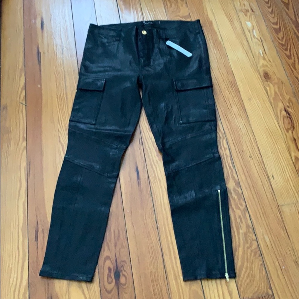 J Brand Jeans leather pants